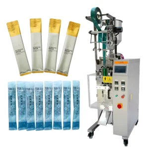 Automatic Multifunctional Vertical Round-Corner Back-Seal Liquid Stick Sachet Food Packaging Machine
