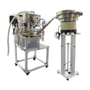 Automatic PLC-Controlled Turntable 350ml Liquid and Paste Filling and Capping Machine