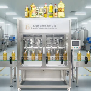 Automatic Palm Oil Edible Oil Filling Sealing Machine with Motor and Gear for Food and Beverage Factory