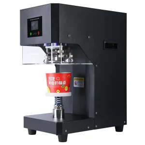 Automatic Plastic Bottle Aluminum Tin Canning Cap Cans Capping Can Lid Seaming Seamer Sealing Sealer Machine