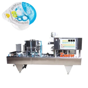Automatic Plastic Cup Sealing Machine, 2-, 4-, 6-, or 8-Line