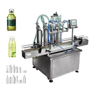 Automatic Plastic Vial Capping and Filling Machine for Beverage and PET Bottles