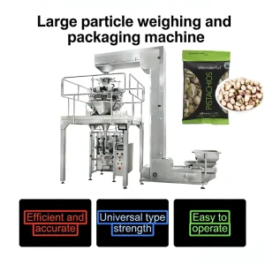 Automatic Pneumatic Filling Machine for Plastic Packaging of Potato Chips and Nuts