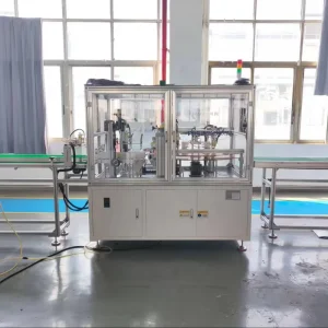 Automatic Pneumatic Hot Sealing Unidirectional Valve Welding Sealing Machine for Tea Packaging Plastic Pouch Degassing Valve