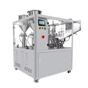Automatic Pneumatic PLC-Controlled Plastic Filling Sealing and Packaging Machine for Industrial Chemical Cosmetic and Beverage Products