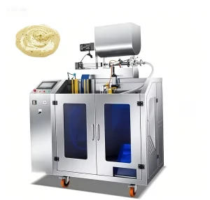 Automatic Pouch Feeding Filling Machine for Seasoning Paste and Grainy Sauces