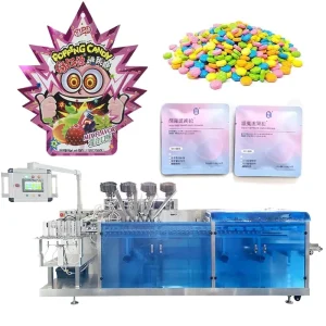 Automatic Premade Bag Doypack Fill Packing Machine for Hard Chocolate Candy Gummy Bear Counting Machine