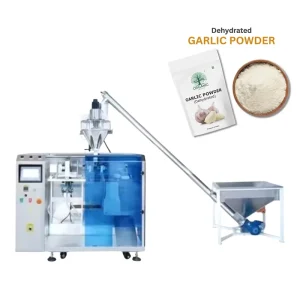 Automatic Premade Pouch Auger Filler for 30g Food Garlic Powder