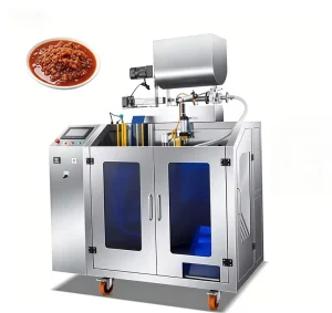 Automatic Premade Pouch Filling Machine for Granular Chili Paste, Hot Pot Base and Sauce