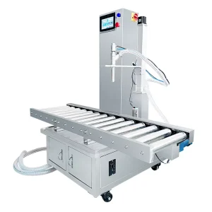 Automatic Quantitative Gear Pump Filling Machine for Viscous Liquids and Pastes, Paint, Oil, Fertilizer, and Detergent, 1-30L
