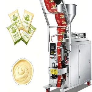 Automatic Quantitative Paste Packing Filling Machine for Honey Tomato Sauce Condensed Milk Seasoning Sauce Sachet Packaging
