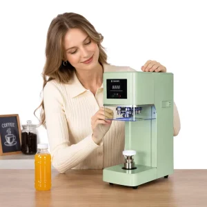 Automatic Rotary Aluminum Can Sealing Machine for Coffee Juice Bubble Tea and Beer
