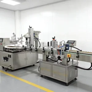 Automatic Rotary Cosmetic Liquid Filling and Capping Machine, 5-200 ml