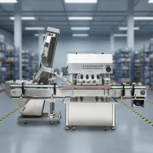Automatic Rotary Screw Capping Machine for Plastic Bottles and Juice