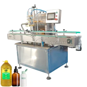 Automatic Rotor Pump Beverage Oil Syrup Honey Tomato Puree Sealing Capping Machine SS304 Stirrer 500ml Bottles Production Line