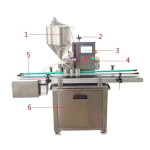 Automatic Rotor Pump Filling Machine for Beverage Chemical Glass Bags Ghee Peanut Butter Chocolate Sauce