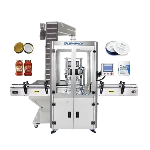 Automatic Screw Capping Machine for Cosmetic Plastic Bottles and Tomato Ketchup Glass Bottles