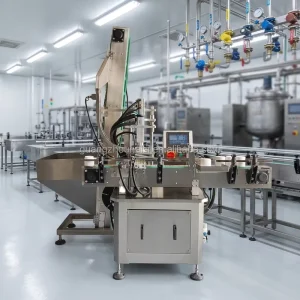 Automatic Servo-Driven Capping Machine for Plastic Bottles with Threaded Caps