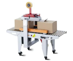Automatic Side Glue Cartoon Sealing Machine at the End of Industrial Machinery Packaging Line Automatic Carton Sealing Machine