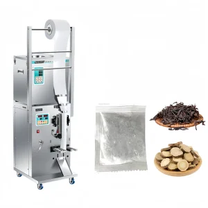 Automatic Spice and Powder Filling Machine for Coffee and Teabag Sachets, Spiral Back-Seal