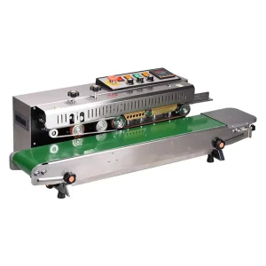 Automatic Stainless Steel Band Sealer Machine Aluminum Foil Plastic Bag Heat Sealing Machine