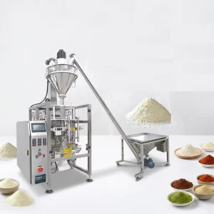 Automatic Stainless Steel Powder Filling and Wrapping Machine for Flour Chilli Coffee Spices and Milk Powder