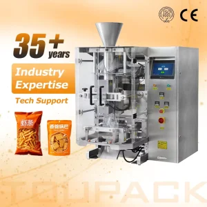 Automatic VFFS Food Packaging and Sealing Machine for Snacks Powder Spices Sugar and Coffee