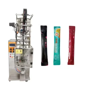 Automatic VFFS Juice and Sauce Stick Sachet Filling and Sealing Machine