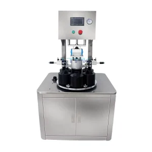 Automatic Vacuum Pneumatic Capping Sealing Machine for Glass Jars and Bottles