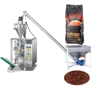 Automatic Vertical Auger Filler and Packaging Machine for Instant Coffee Powder