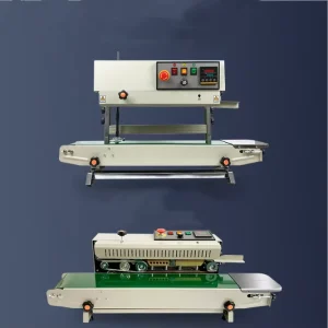 Automatic Vertical Continuous Band Sealer Plastic Film Big Pouch Sealing Machine