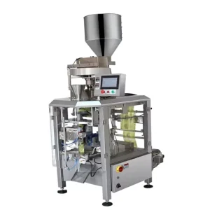 Automatic Vertical Form-Fill-Seal VFFS Granule Pouch Packing Machine for Sugar, Salt, and Coffee Beans
