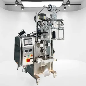 Automatic Vertical Powder Filling and Packaging Machine VFFS Auger Filler for Flour, Spices, Coffee, and Milk