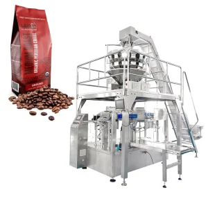 Automatic Weighing Premade Bag Coffee Bean Filling Packing Machine Doypack Bag Coffee Bean Packaging Machine