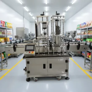 BH-ZZX10 Automatic Vertical Servo Motor Linear Vacuum Screw Capping Machine for Plastic, Glass, Can and Metal Bottles