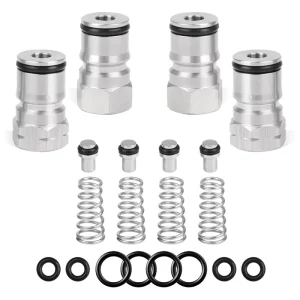Ball Lock Keg Post Stainless Steel 304 Homebrew 19/32-18 CO2 Gas Kegerator Beer Liquid Corny Poppet Keg Posts Kit