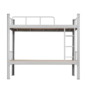 Bed Steel Modern Metal Bunk Beds Frame School Furniture for Kids Double Decker Besi Bett