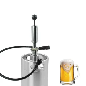 Beer Keg CO2 Gas Air Pump Beer Dispenser D S Coupler Tap Water Beer Keg Pump