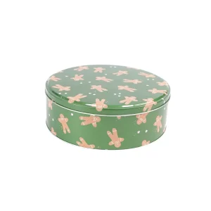 Bespoke Embossed Illustration Gift Tinplate Box Traditional Chinese Gift Storage Round Metal Container for High End Gifting