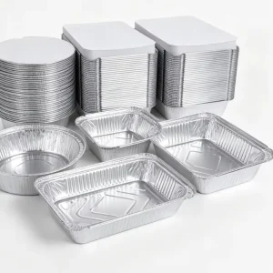 Best Quality Takeout Aluminum Food Foil Container Disposable Aluminum Foil Box Takeaway Aluminum Foil Lunch Box