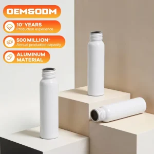 Best Selling Professional Portable Metal Aluminum Cans Juice Drinking Beverage 112ml Screw top Aluminum Water Bottle