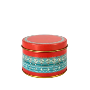 Biodegradable Round Tinplate Box for Wedding Candy, Chocolate, and Gift Packaging