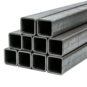 Black Carbon Steel Rectangular Tube for Construction Framework Warehouse Racking