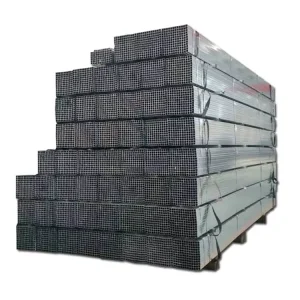 Black ERW Mild Steel Square Tube 2×2 Steel Hollow Section