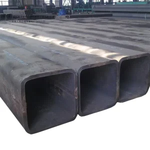 Black Square/Rectangular Carbon Steel Tube for Metal Buildings, ASTM A500, Q235/Q235B, Q345/Q345B, SS400, A36, ERW
