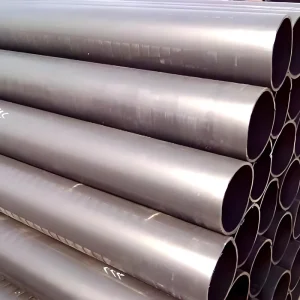 Black Steel Round Pipe ASTM A53 Grade B ERW Carbon Steel Tube 21.3mm 219mm Diameter for Construction Scaffolding