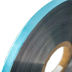Blue Aluminum Coated Mylar 14 Micron Thickness Metallized PET Plastic Coated Aluminum Foil Pet Laminated Aluminium Foil