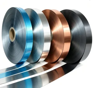 Blue Soft Aluminum PET Mylar Metallized Film, 300m, Single or Double Sided, EMI Shielding for Communication Cables and HVAC Air Ducts