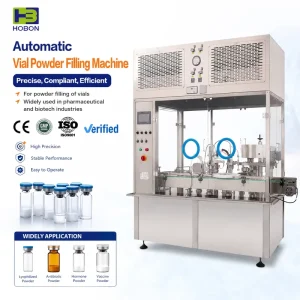 Bottle for Plastic 3 Jaws Head Pet Bottles Cap Making Small Cosmetic Vial Bottling Peptide Automatic and Capping Filling Machine