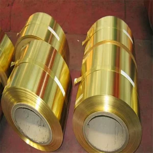 Brass Strip Foil Tape H65 C26800, 0.00.01-0.2 mm Thickness, for Cutting and Welding